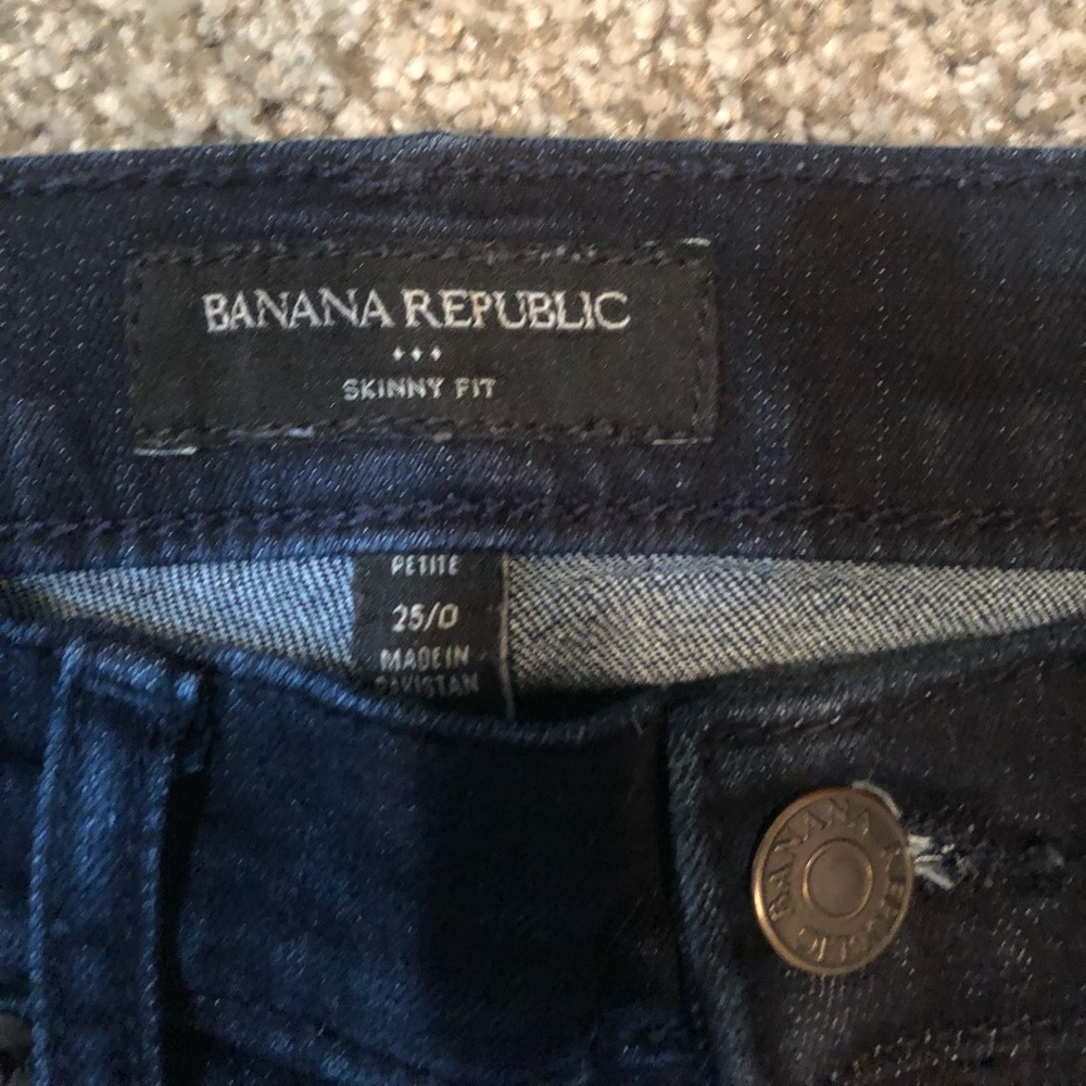 Banana Republic Dark Wash Skinny Jeans